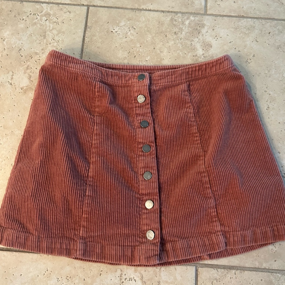 Corduroy Skirt